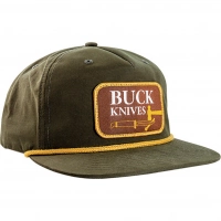 Бейсболка Buck Vintage Logo, зеленая купить в Вологде