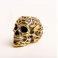 Бусина Triball Skull, бронза купить в Вологде