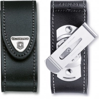 Чехол для ножа Victorinox Leather Belt Pouch, черный, кожа купить в Вологде