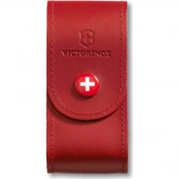 Чехол Victorinox 4.0521.1 кожаный для ножей 91мм 5-8 уровней красный купить в Вологде