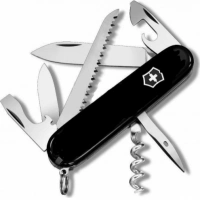 Нож перочинный Victorinox Camper 91 мм, 13 функций, черный купить в Вологде