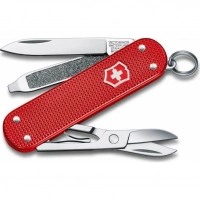 Нож перочинный Victorinox Classic Alox SD Colors, Sweet Berry (0.6221.201G) красный, 58 мм 7 функций купить в Вологде