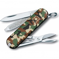 Нож перочинный Victorinox Classic, сталь X55CrMo14, рукоять Cellidor®, камуфляж купить в Вологде