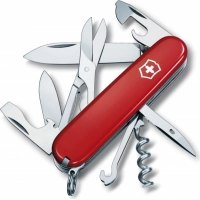 Нож перочинный Victorinox Climber, сталь X55CrMo14, рукоять Cellidor®, красный купить в Вологде