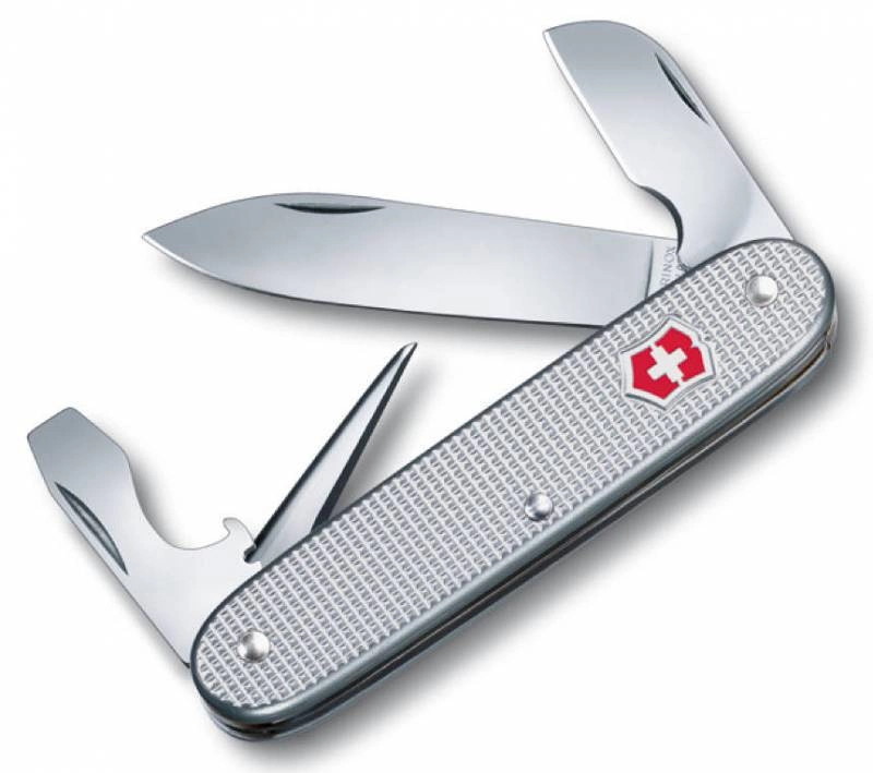 Нож перочинный Victorinox Electrician 0.8120.26 93мм 7 функций алюминиевая рукоять серебристый