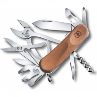 Нож перочинный Victorinox EvoWood S557, сталь X50CrMoV15, рукоять ореховое дерево, коричневый купить в Вологде