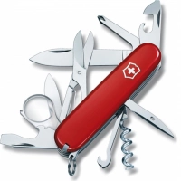 Нож перочинный Victorinox Explorer, сталь X55CrMo14, рукоять Cellidor®, красный купить в Вологде