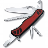 Нож перочинный Victorinox Forester One Hand, сталь X50CrMoV15, рукоять нейлон, красно-черный купить в Вологде