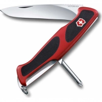 Нож перочинный Victorinox RangerGrip, сталь X50CrMoV15, рукоять нейлон, красно-чёрный купить в Вологде