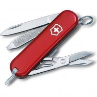 Нож перочинный Victorinox Signature, сталь X55CrMo14, рукоять Cellidor®, красный купить в Вологде