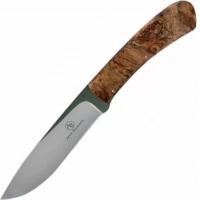 Нож с фиксированным клинком Arno Bernard Buffalo, сталь N690, рукоять Spalted Maple купить в Вологде