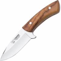 Нож с фиксированным клинком Cudeman Cuchillo Desollador, сталь 440 Stainless Steel, рукоять оливковое дерево купить в Вологде