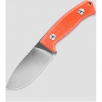 Нож с фиксированным клинком LionSteel M2 MiOR, сталь D2, рукоять Orange micarta купить в Вологде