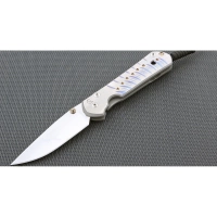 Нож складной Chris Reeve Large Sebenza 21 L21CGGUN See, сталь CPM S35VN, рукоять титан купить в Вологде