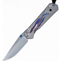 Нож складной Chris Reeve Large Sebenza 21  L21UNIQUE O, сталь CPM S35VN, рукоять титан купить в Вологде