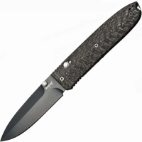 Нож складной Lionsteel Daghetta Black 8701 FC, сталь D2 Blade, рукоять карбон/G-10 купить в Вологде