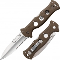 Складной нож Cold Steel 10ABV3 Gunsite Counter Point I, сталь AUS10A, рукоять Griv-Ex купить в Вологде
