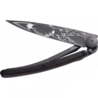 Складной нож DEEJO TATTOO BLACK 37G, Deer купить в Вологде