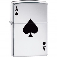 Зажигалка ZIPPO Armor™  Туз с покрытием High Polish Chrome купить в Вологде